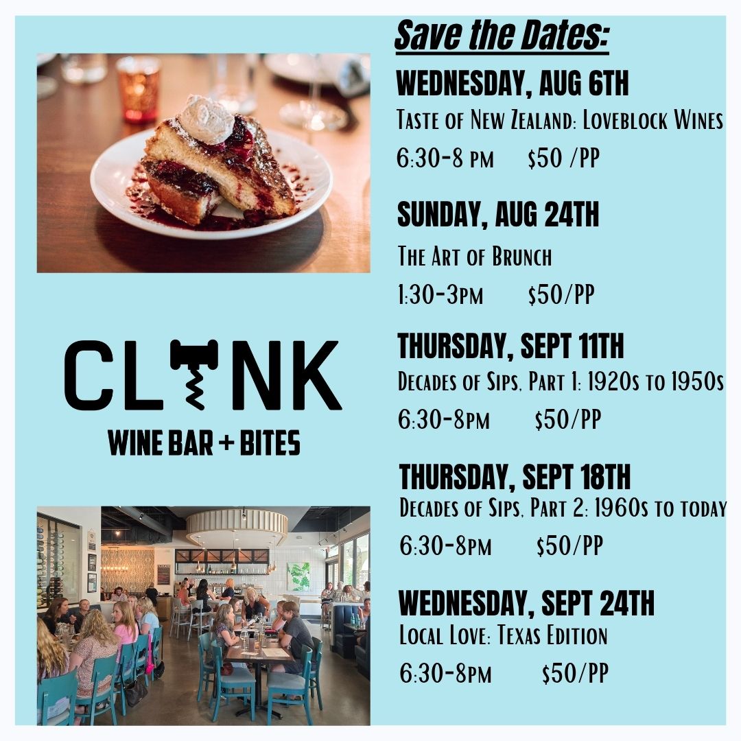 CLINK & Drink Events